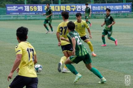 ‘디펜딩 챔프’ 대구예술대, 대신대 꺾고 쾌조의 출발…숭실대·전주대도 백두대간기 첫 승