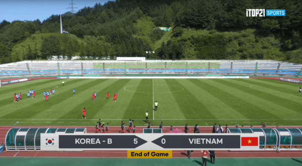 한국 대학축구 B팀, 아시아대학축구대회서 베트남에 5-0 대승