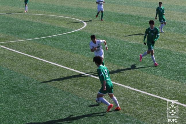 선문대·아주대, 1·2학년 대학축구 대회 첫 경기서 승전고→쾌조의 스타트