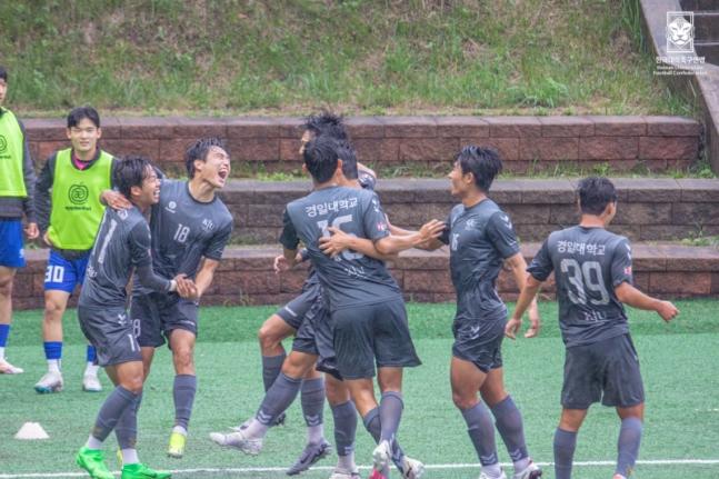 ‘디펜딩 챔프’ 박규선의 한남대, 구미대 5-0 완파…대학축구 3연패 정조준